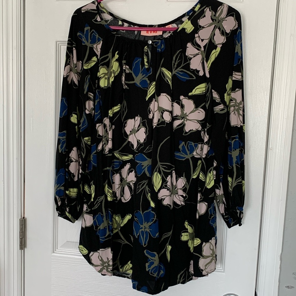 Evri floral blouse